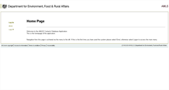 Desktop Screenshot of amls.defra.gov.uk