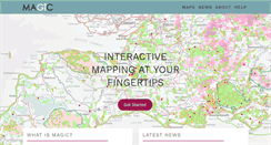 Desktop Screenshot of magic.defra.gov.uk